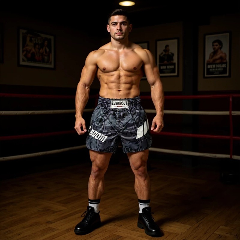 Boxing Shorts, Muay Thai, Sanda, Martial Arts Fighting, Beach Shorts, Training Clothes, Professional Sports, Quick-Drying, Men's and Women's Fighting