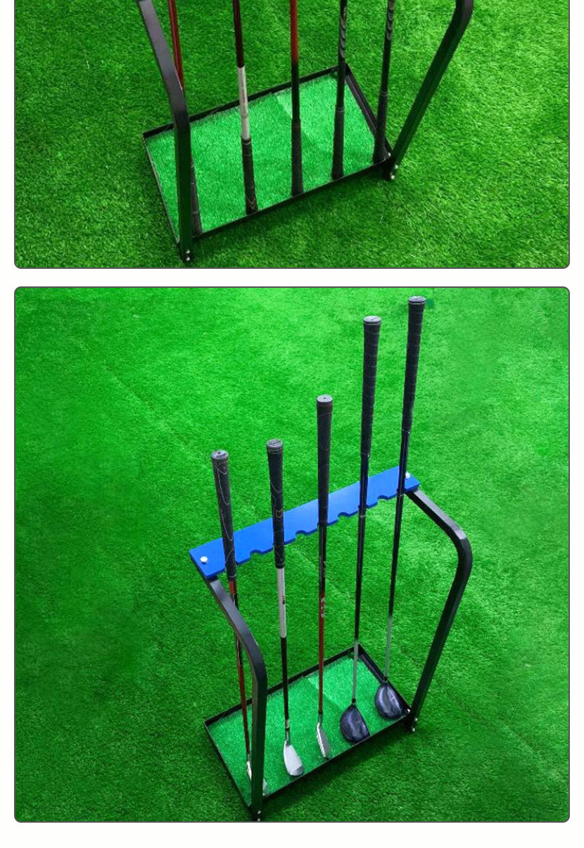 Wholesale Metal Golf Club Rack for Practice, Easy to Install and Place