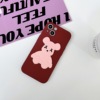 Factory direct provision of acrylic XX bears hand -sensing violent bears for multiple colors suitable for mobile phone shell jewelry DIY accessories