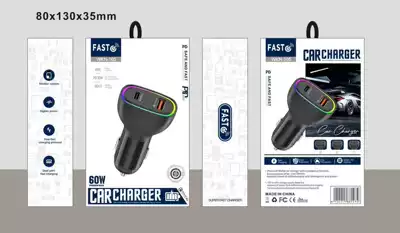 Mobil şarj cihazları: Multifunctional Charging Head, Pd 30W - 739-transparent-aluminum-alloy-super-fast-charge-pd30w-white-color-box-packaging