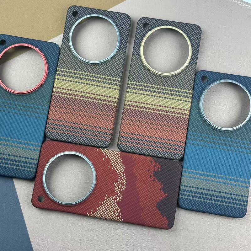 suitable for OPPOFindX8Ultra kevlar phone case aramid carbon fiber x8u ultra-thin mobile phone protective case