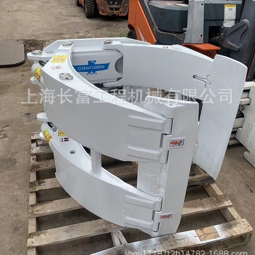 九成新开口1.6米圆抱夹 卡斯卡特纸卷夹 二手包夹叉车铲运