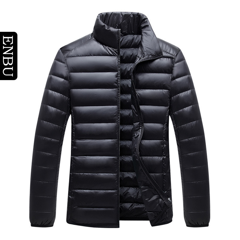 Autumn and Winter New Lightweight down Jacket Men's Stand Collar Slim Short White Duck down Warm Casual Men's Youth Jacket Autumn and Winter New Lightweight down Jacket Men's Stand Collar Slim Short White Duck down Warm Casual Men's Youth Jacket