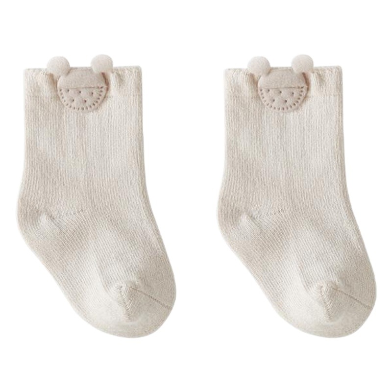 20 primavera y otoño calcetines para niños nuevos accesorios de dibujos animados lindos coreanos calcetines de bebé recién nacidos cosidos a mano