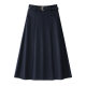 Tencel Denim Skirt Women's 2025 New Spring High Waist A- line Skirt Mid-length Slim-fit Elegant Umbrella Skirt