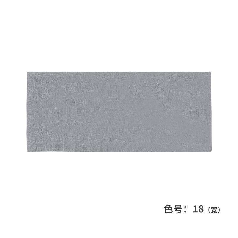 星语跨境运动宽头带瑜伽弹力健身吸汗纯色发带束发带篮球头巾现货|undefined