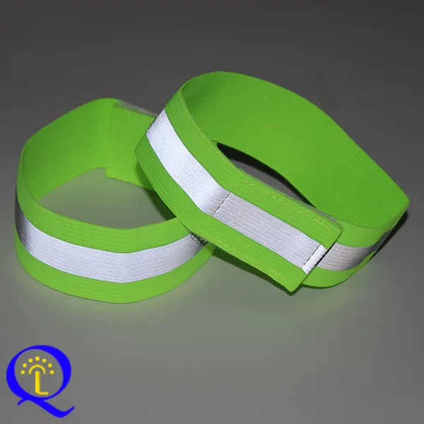 Elastic Reflective Armband for Night Running, Warning Elastic Wristband, Safety Belt for Night Riding, Reflective Belt for Cycling