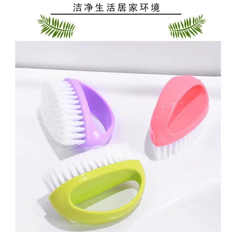 Hygienic creative plastic shoe brush for home use for laundry