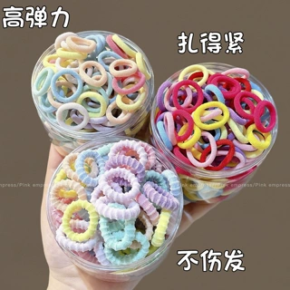 韩系头绳儿童高弹力发圈宝宝扎头发皮筋小女孩扎马尾发绳头饰发饰