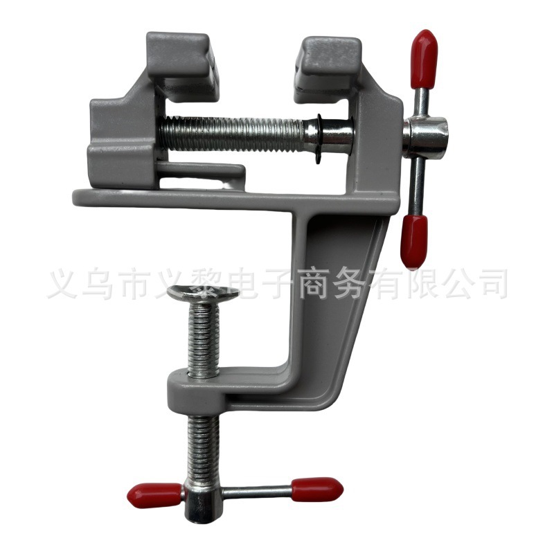 铝合金台虎钳迷你台虎钳DIY工具迷你台虎钳桌虎钳小台钳五金工具