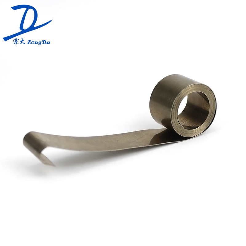 供应不锈钢恒力卷簧，不锈钢升降发条弹簧，弹簧机卷簧(图)