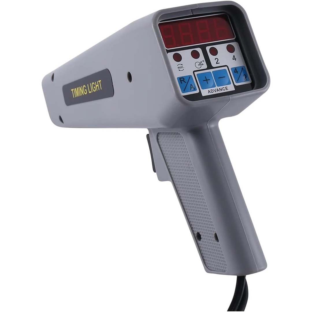 디지털 디스플레이 타이밍 총 조명 타이밍 도구 엔진 가변 속도 엔진 점화 타이밍 라이트 자동차 오토바이
