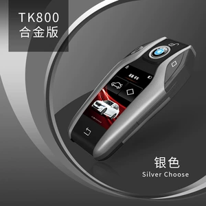 TK800 universal LCD avtomobil açarı, lehimli versiya, çoxdilli, avtomatik kilid.