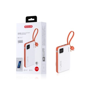 Suitable for Newman P128W with Cable 10000 Mah Magnetic Power Bank with Built-In Cable Flash Charging Lightweight Fast Charging