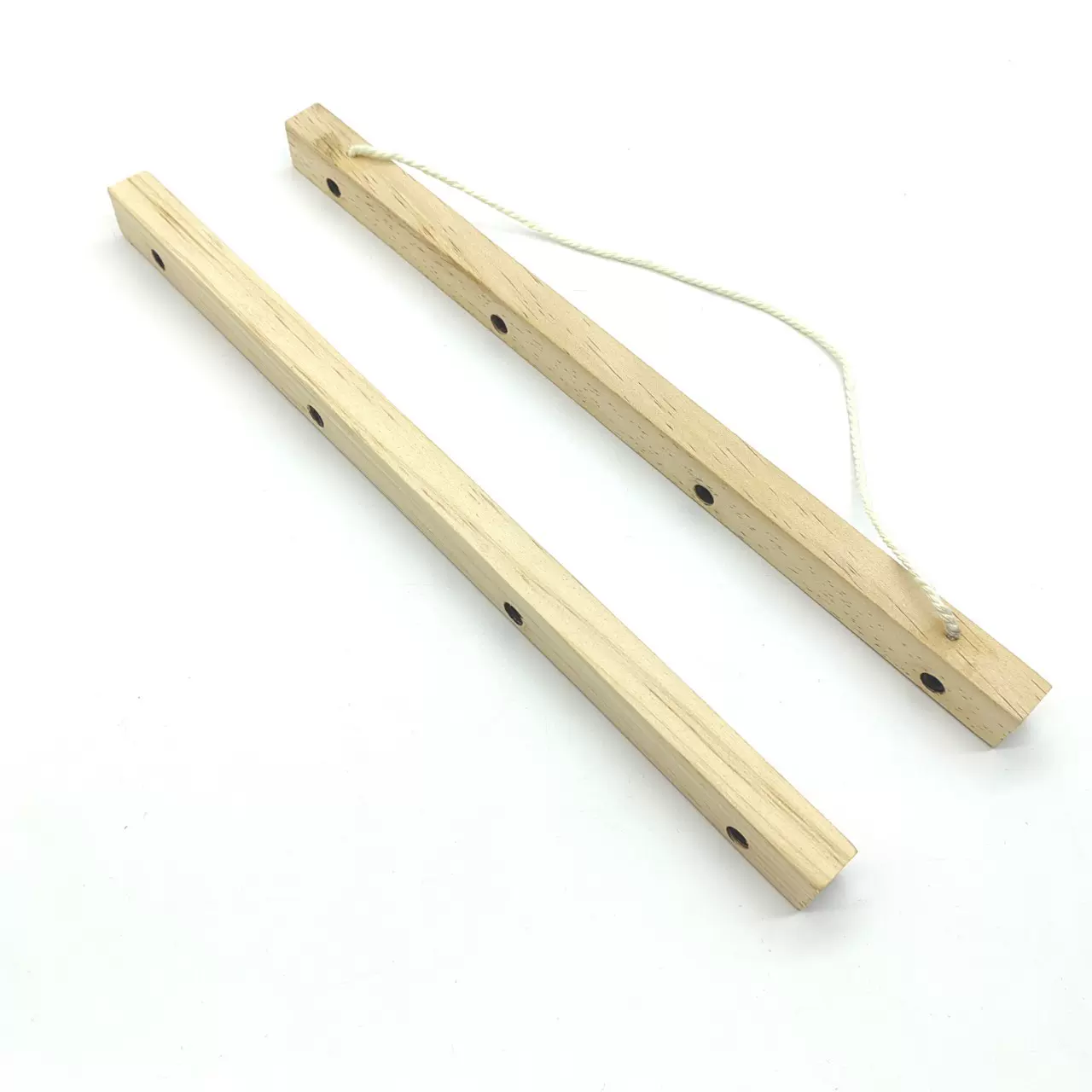 批发diy实木海报夹可悬挂木画夹螺丝固定挂轴简约木挂轴简易画框