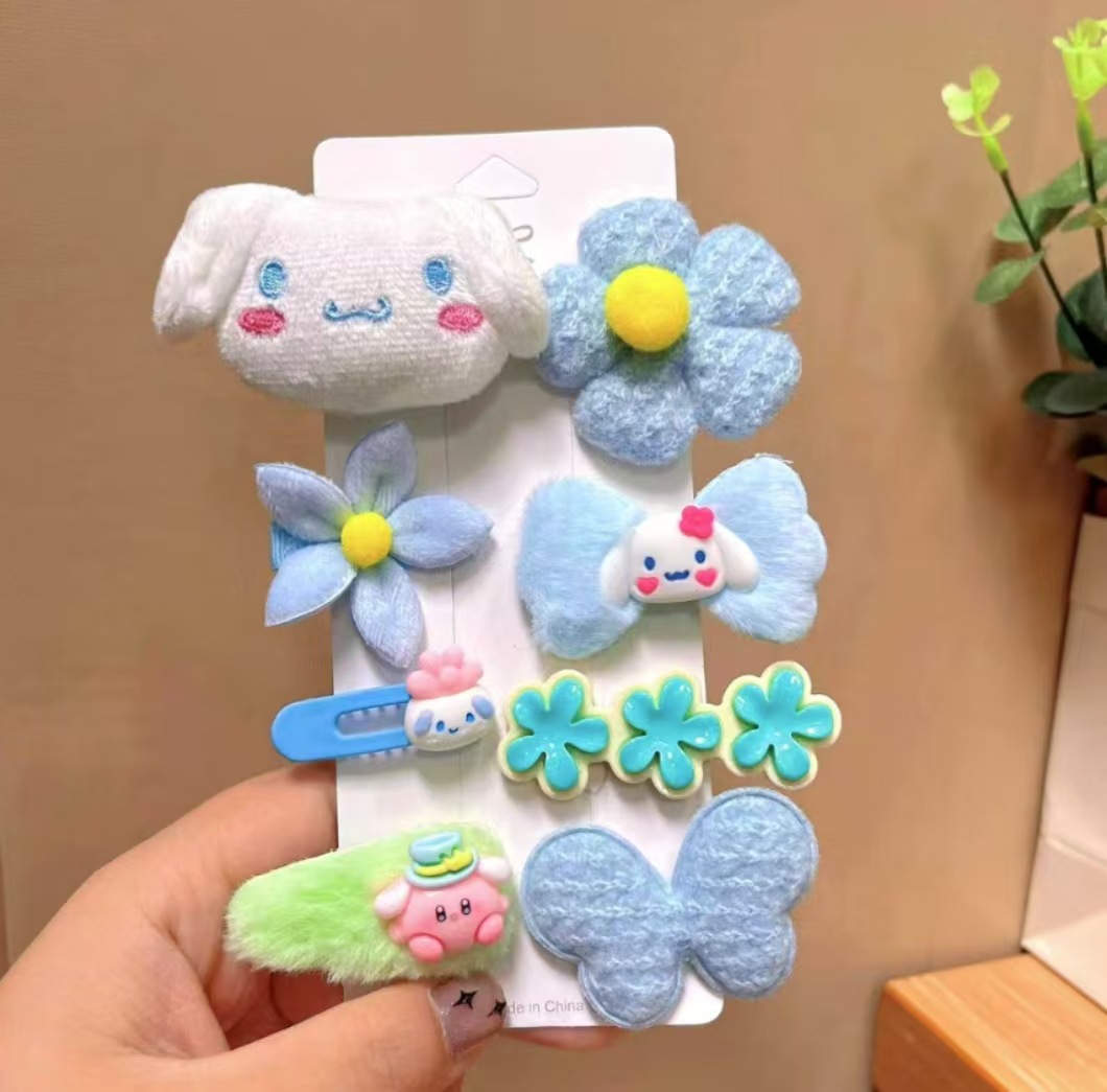 Niños fresa oso pinzas de cabello otoño invierno peluche lindos pinzas de cabello para niñas pinzas de cabello para niñas