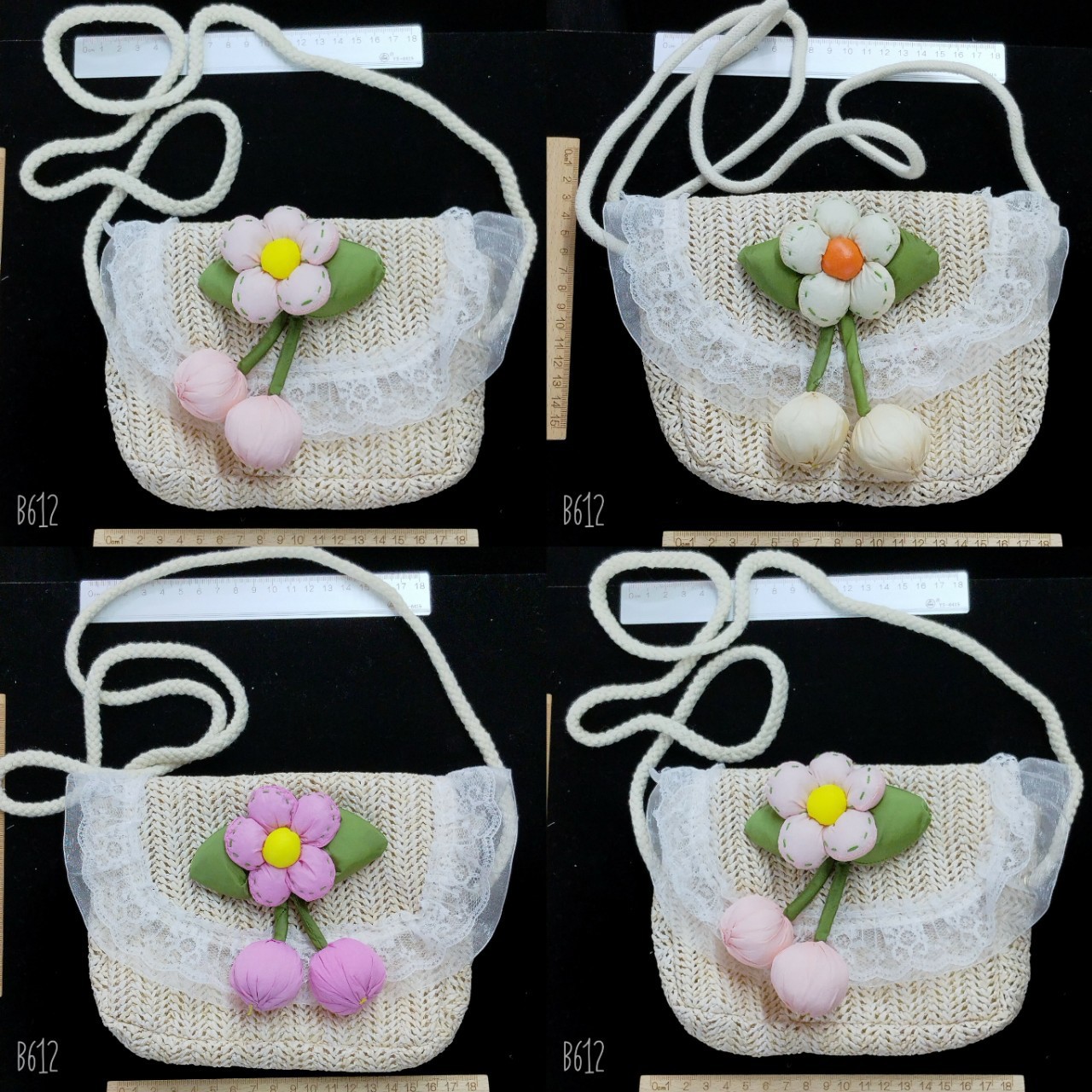 2 bolsos de color mezclado