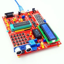 51/AVR 單片機開發板學習板實驗板STC89c52RC物聯網DIY套件