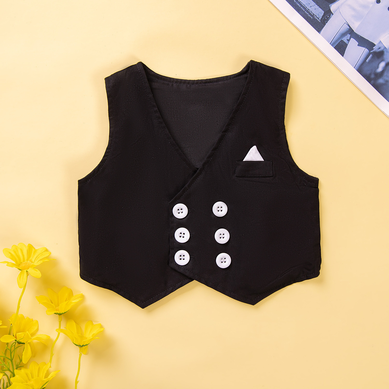 Completo elegante da neonato completo 3 pezzi per cerimonie_voghion.com