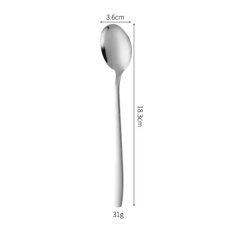 304 ステンレス鋼スプーン卸売家庭用食事スプーン大人学生子供飲料スプーン高価値スプーン|undefined