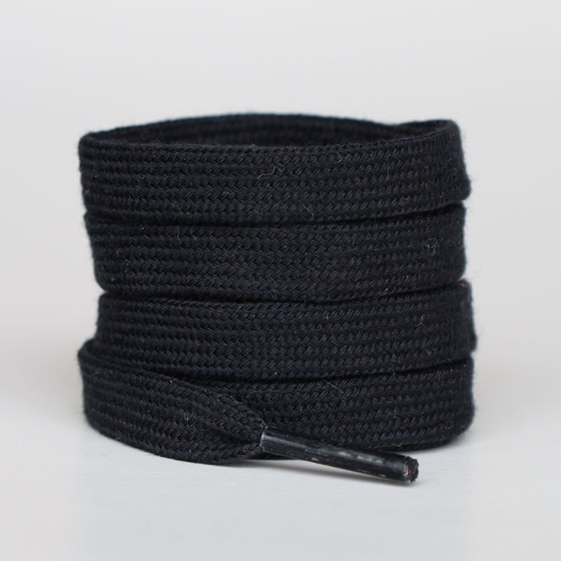 Pure cotton flat style-black 1 pair