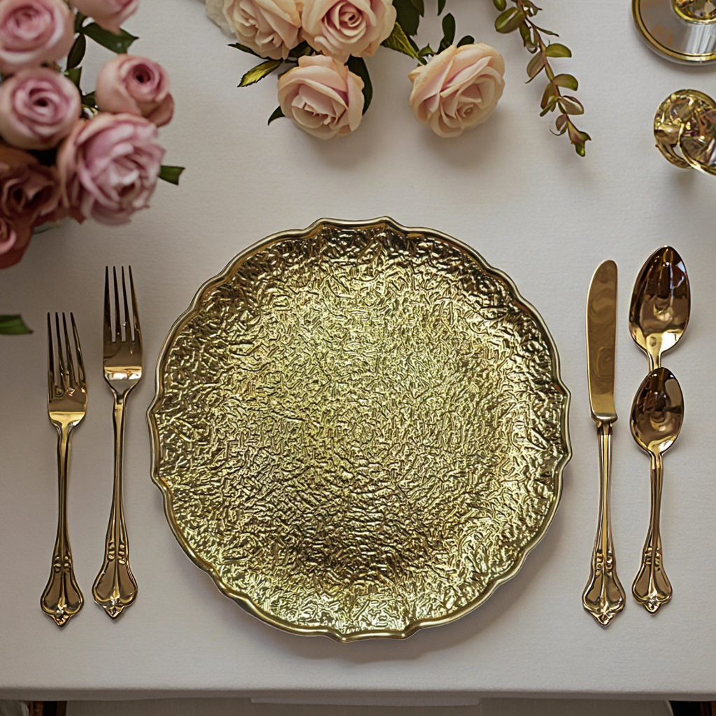 Platos de carga de estilo retro europeo platos de sala de estar caseros platos de frutas bocadillos platos de pasteles banquete de hotel