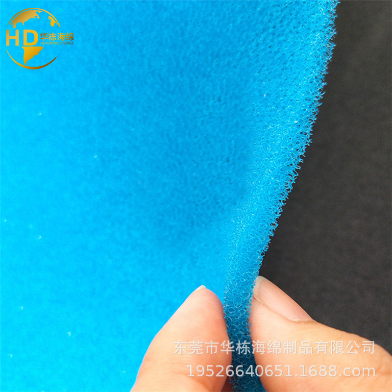 爆破棉聚氨酯开孔绵黑色过滤绵聚氨酯过滤棉初效防尘过滤绵