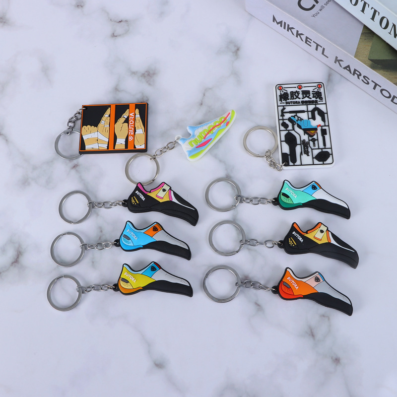 Shoes Pvc Soft Rubber Keychain Custom Creative Cartoon Pendant Backpack Accessories DIY Rock Climbing Shoe Keychain Shoes Pvc Soft Rubber Keychain Custom Creative Cartoon Pendant Backpack Accessories DIY Rock Climbing Shoe Keychain