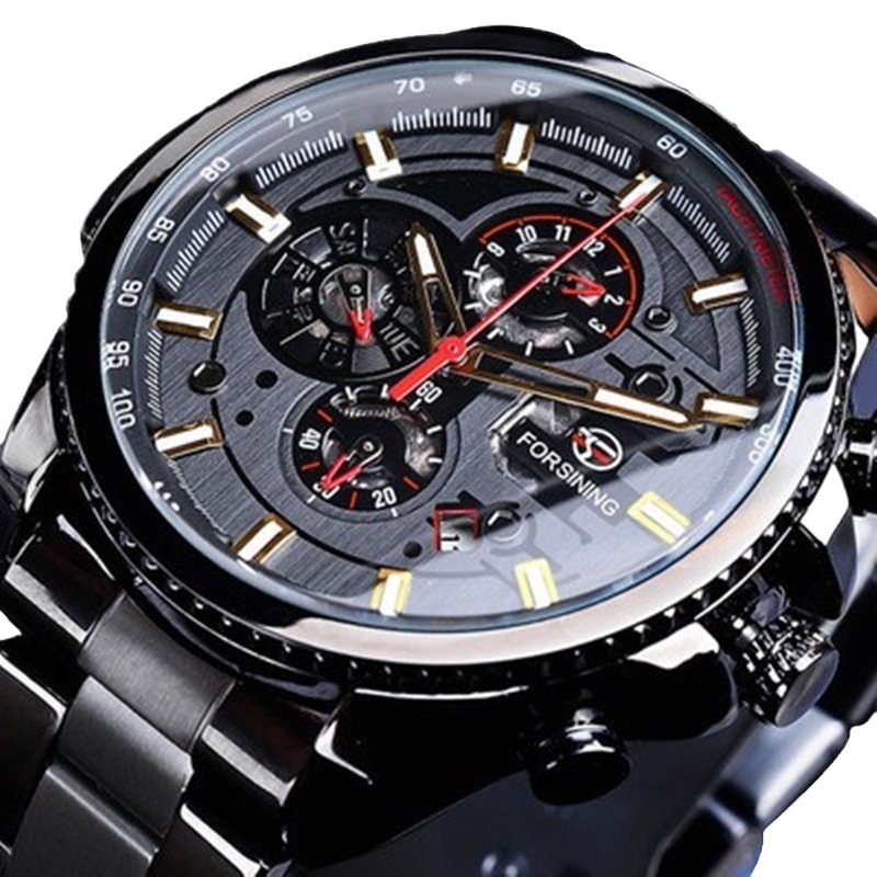 2026 New Product Hot Sale: Waterproof Multifunctional Watch, Men's Stylish Fully Automatic Mechanical Watch_voghion.com