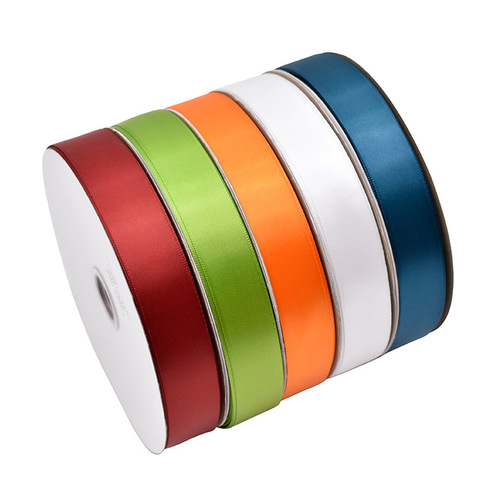 Wholesale 2.5cm Ribbon Christmas Ribbon Valentine's Day Gift Box Packaging Ribbon Polyester Encrypted Ribbon