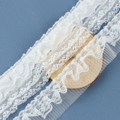 Lace pleats pleated craft lace new lace accessories factory