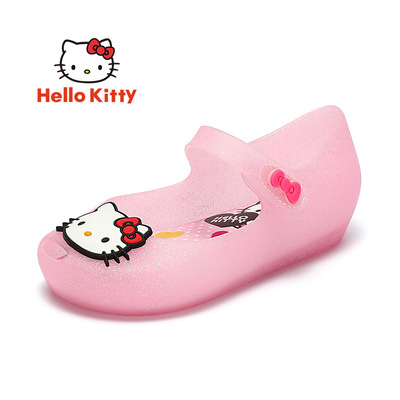 HelloKitty Children's shoes girl summer new pattern Sandals Little Girl melissa leisure time Cartoon children shoes