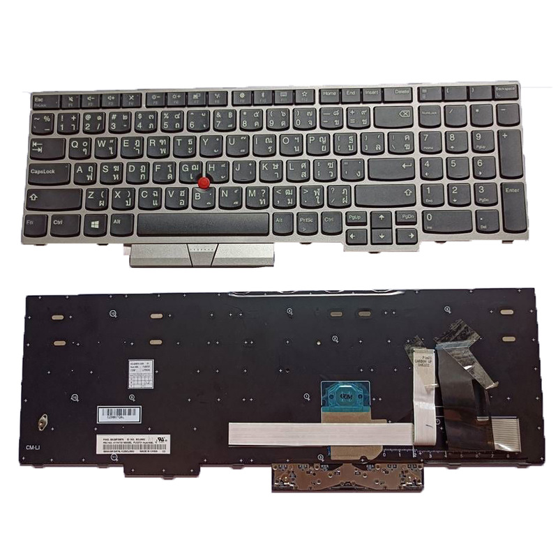 TI for Lenovo ThinkPad E580 E585 E590 L580 P52 T590 keyboard