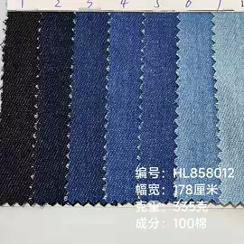 牛仔面料;其他棉类面料;色织、提花布