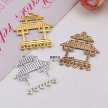 DIY��Ʒ��� �ŷ���� 27x29mm��׺Ͻ�ƽ����ͤ