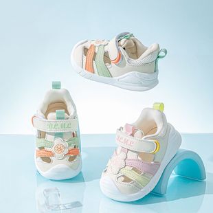 Brammiller 2025 Summer New Shoes Baby Sandals Boys Soft Sole Toddler Shoes Girls Toe Toe Children's Shoes