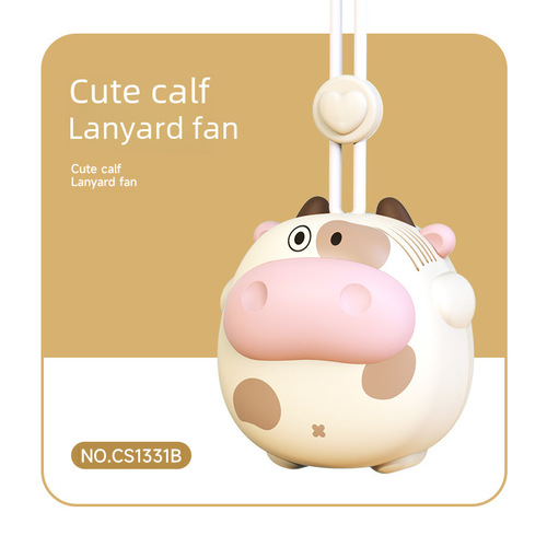 USB neck fan lazy portable convenient bladeless rechargeable mini high wind force fan for office dormitory