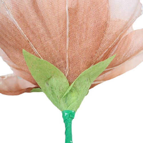 Window display simulation large fireworks Poppies wedding decoration home decoration activity display shooting props linen flowers 