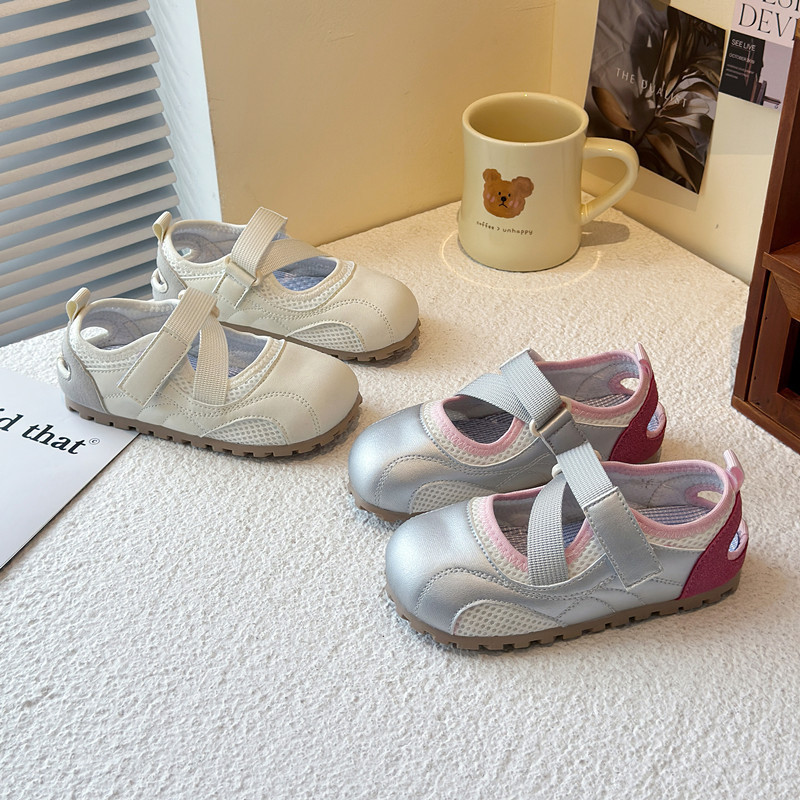 Children's New Sports Girls' Sneakers for Girls 3-9 Moral Training Shoes Soft Sole Non-Slip Casual Versatile Spring & Fall Breathable Shoes