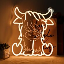 TikTok热卖led灯调光高地牛汽水霓虹灯usb灯牌家具装饰灯牌
