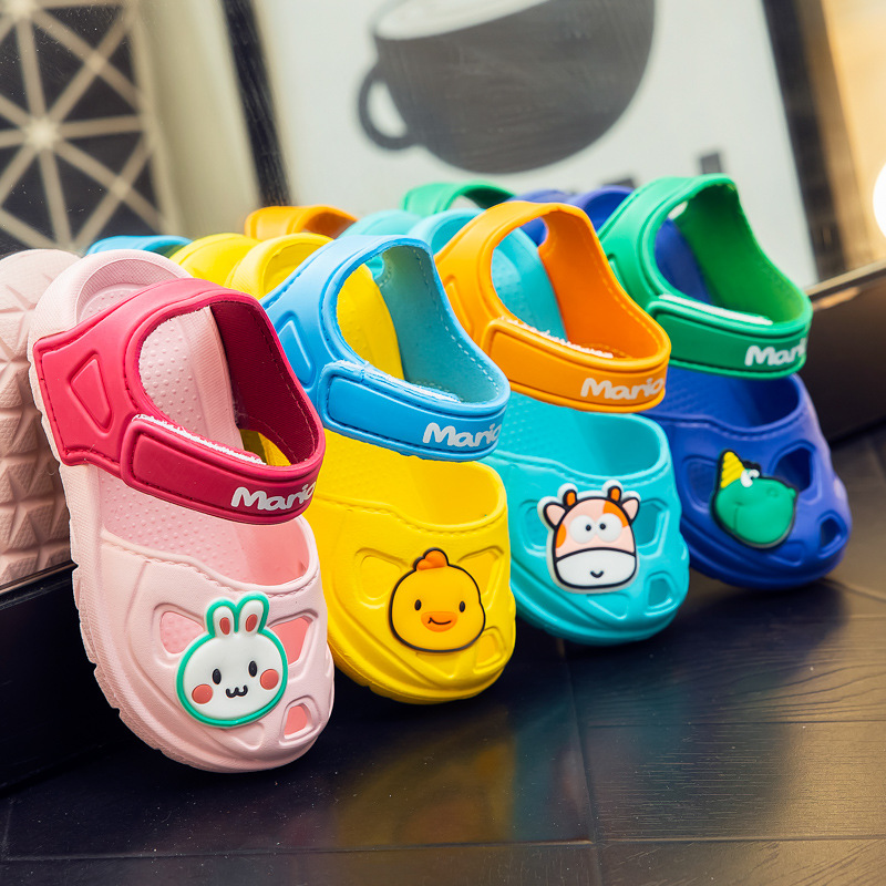 Feliz Mary sandalias de las muchachas al por mayor niños zapatos del agujero bebé cerrado toe impermeable playa Niño