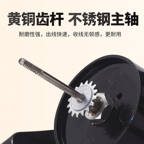 Kemailon fishing reel all-metal throwing rod fishing reel sea rod fishing reel Luya sea rod anchor fish fishing long-range spinning wheel