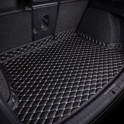 Mat, Source Factory, Trunk Mat - black-and-white-the-size-of-the-cross-border-small-package-is-about-403815-and-the-weight-is-about-1-kilogram