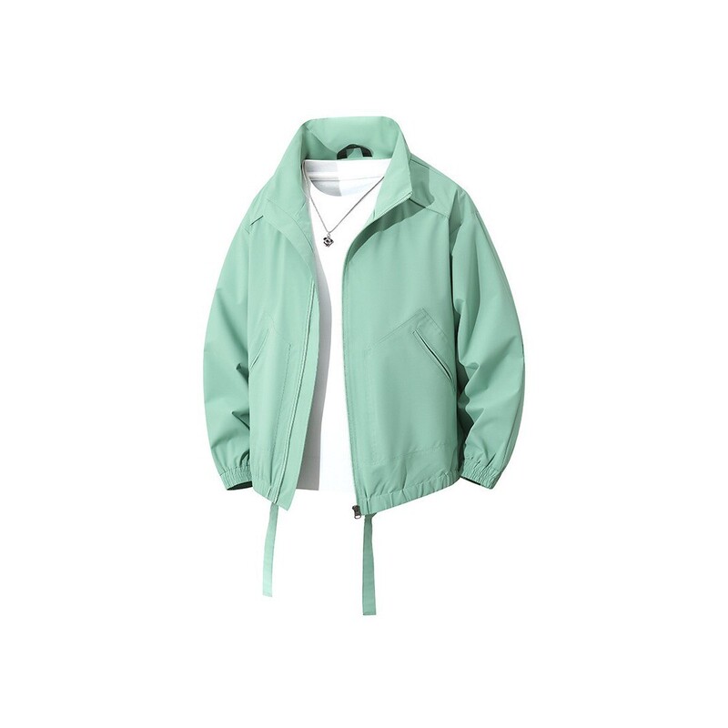 2026 New Men's Jacket with Stand Collar, Japanese Retro Workwear, High-end Outdoor Sports Travel School Uniform, Mountaineering Jacket