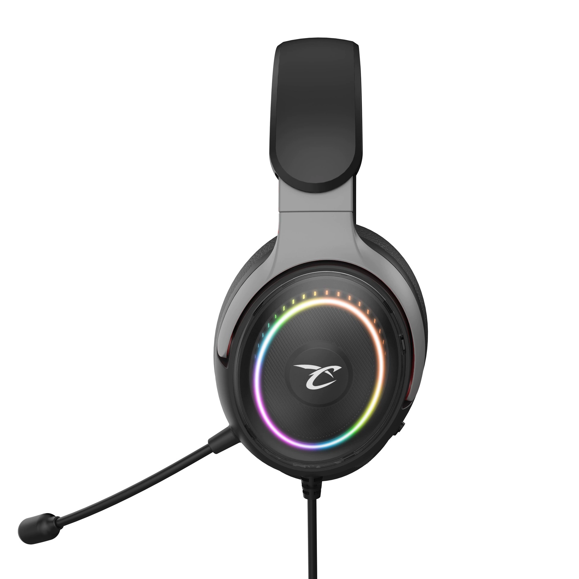 ZHAOCHEN / Zhaochen GL-530 прозрачные игровые наушники с RGB-подсветкой, узорный IP-дизайн, проводные