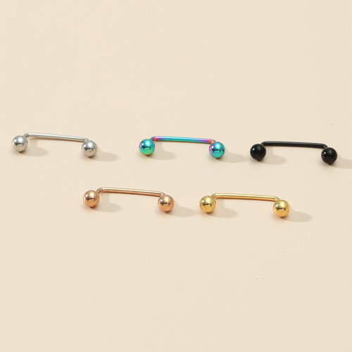New Fashion Barbell Lip Piercing Ear Cuff Tongue Stud Multi-purpose U-shaped Stylish Body Jewelry Direct from Manufacturer