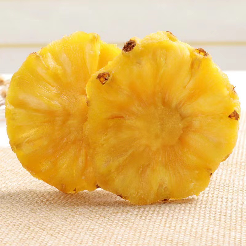 Manufacturer wholesale large pineapple dried pineapple dried pineapple slices pineapple slices bulk 500g Internet celebrity casual snacks dried fruit