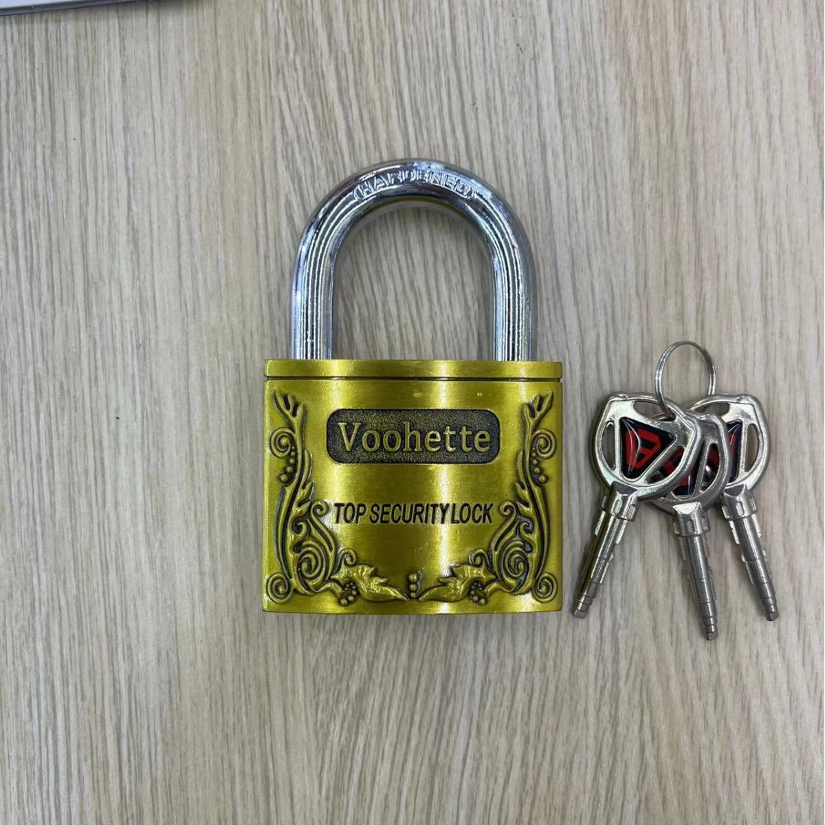 仿青古铜子弹头方锁包梁锁原子锁防剪防撬防生锈铁门大门车库门锁