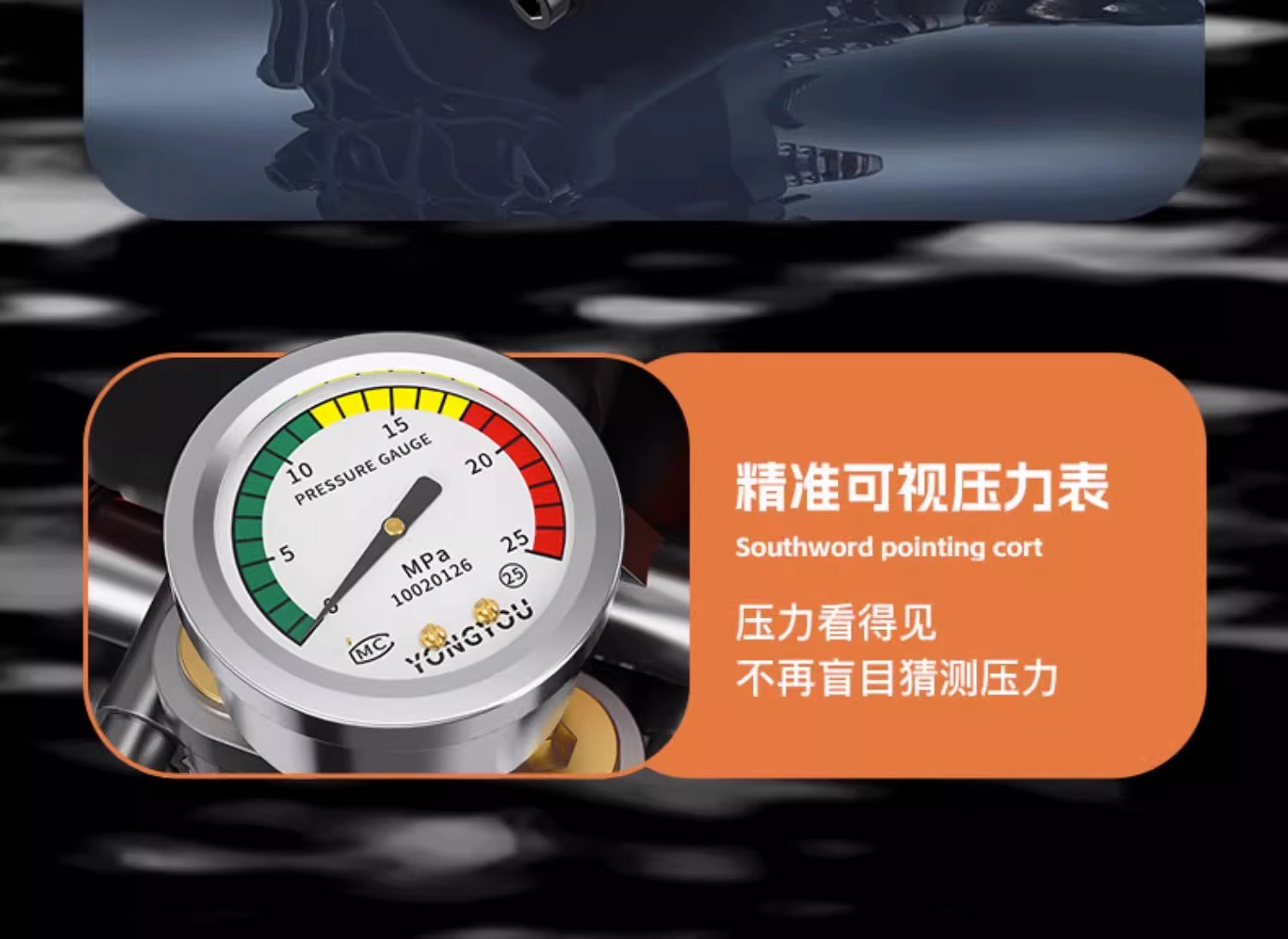 Cross-Border Source Factory Golden Bull High-Pressure Car Washer, Powerful Water Gun for Cars, Strong Cleaning for Floors, Car Washing, and Garden Use