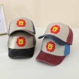 Бейсболка, детская кепка, шапка подходит для мужчин и женщин, с вышивкой, принт, в корейском стиле, защита от солнца